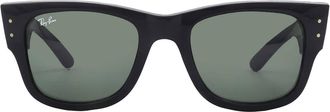 Ray-Ban Ray Ban Mega Wayfairer Green Square Unisex Sunglasses RB0840S 901/31 51