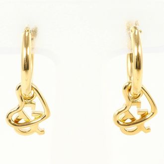 C&A Unbranded (18K) Hoop Earrings (Pre-Owned)