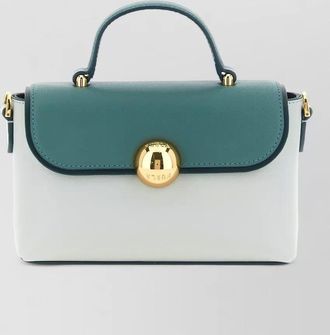 Furla mini leather top handle bag