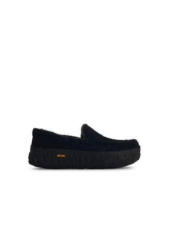 UGG Ascot Black Suede Loafers