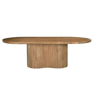 Moloo Mesa de comedor ovalada 10 personas 250 cm en madera