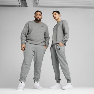 Puma Pantaloni della tuta Essentials con logo N. 1 da uomo, Abbigliamento, Grigio, XXL