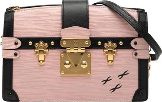 Louis Vuitton Pre-owned Structured Shoulder Bag - Dames - Vintage Schoudertas - Roze - ONE Size - Vintage