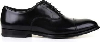 Doucal's Oxford Cap Toe - Heren - Schoenen - Blauw - Maat: 42 1/2 EU Katoen