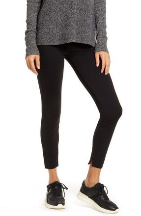 Lyss&eacute; Lyss&eacute; Fennel Ankle Slit Leggings in Black at Nordstrom, Size X-Large