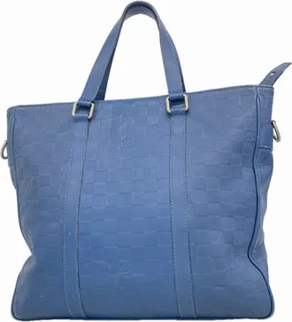 Louis Vuitton Blue Tote Bag (Pre-Owned)
