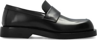 Jimmy Choo London Schoenen, Heren, Zwart, 41 EU, Leer, Buff Loafer