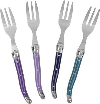 French Home Set Of 4 Cake Forks