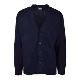Drumohr Heren, Truien, Blauw, Maat: 4XL Wol