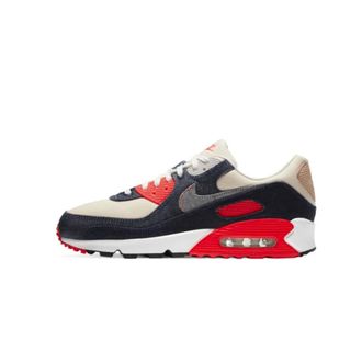 Nike Air Max 90 - Heren - Sport - Veelkleurig - Maat: 41 EU Leer