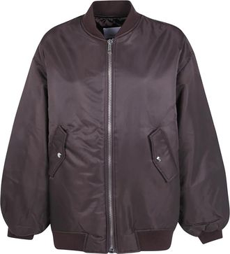 Frankie Shop Bomber Jassen - Dames - Bomber jackets - Bruin - Xs/S - Jassen
