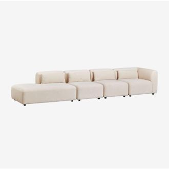 Sklum Divano angolare modulare Fogler a 4 pezzi con chaise longue sinistra SKLUM