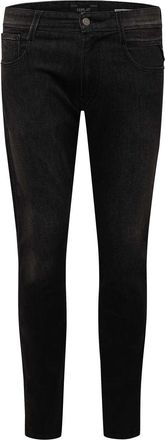 Replay Mens Anbass Slim-Fit Jeans in Grey Cotton - Size 32W/30L