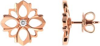 Gucci Flora Diamond Stud Earrings - YBD796248001