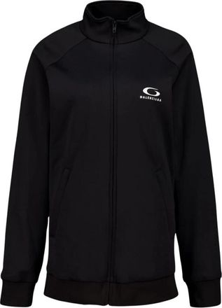 Balenciaga Katoenen Tracksuit Jacket met Ritssluiting - Dames - Vesten met rits - Zwart - 2XS - Katoen - Hoodies & sweatvesten