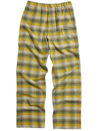 Ermenegildo Zegna Pantaloni sportivi Zegna x The Elder Statesman - Giallo