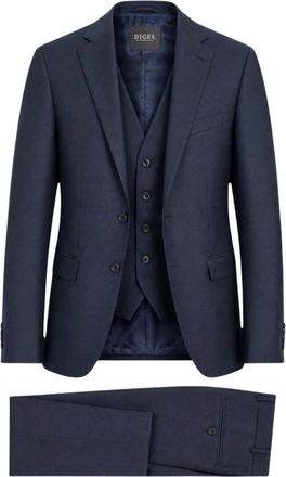 Digel Hombre, Trajes, Azul, Talla: 3XL