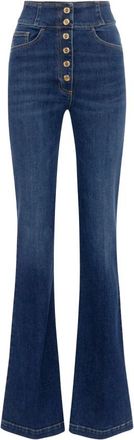 Elisabetta Franchi Mujer, Vaqueros, Azul, Talla: W27