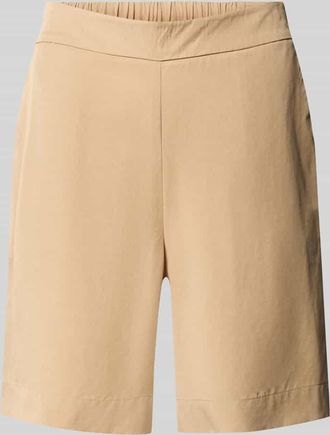 Marc O'Polo Straight Fit Shorts und Leinen-Anteil in Sand, Gr&ouml;&szlig;e 34