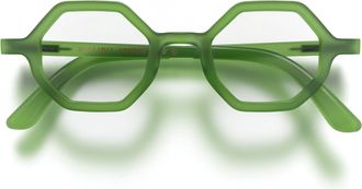 London Mole Malibu reading glasses | Cool hexagonal/octagonal shaped readers | Mens Womens Unisex | Spring hinges