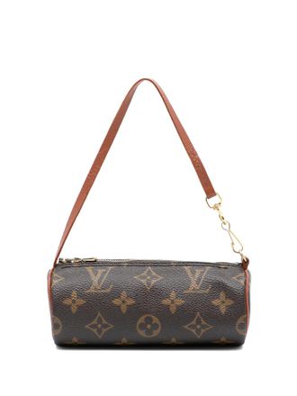 Louis Vuitton 2021-2025 Monogram Papillon Pochette handbag - women - Fabric - One Size - Brown