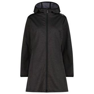 F.lli Campagnolo Woman Parka Fix Hood Softshelljacke f&uuml;r Damen | schwarz