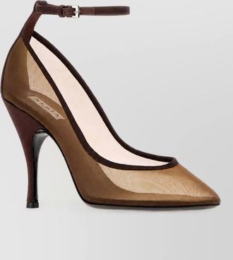 Alaia mesh pumps