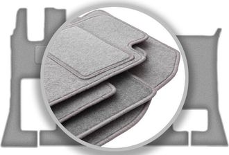 OEM Alfombrillas Grises Para Mercedes Actros Mp5 (2019-)