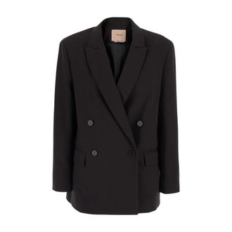 Twinset Donna, Giacche, Nero, XS, new