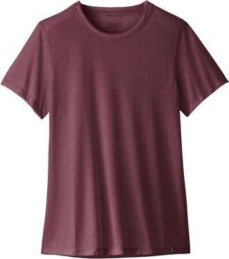 Patagonia Cap Cool Trail Shirt Funktionsshirt f&uuml;r Damen | lila/rot