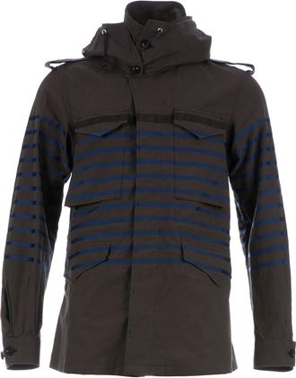 sacai hooded jacket - Bruin