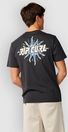 Rip Curl Disorder Burst T-Shirt schwarz