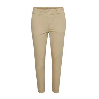 Part Two Casual Fit Safari Trousers - female - Part Two - Slim-fit Trousers - Beige - 2XS - Trousers