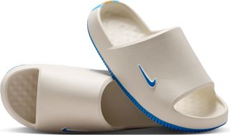 Nike Mens Calm (Los Angeles Chargers) NFL Slides in White | IM7334-100