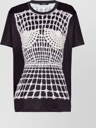 Balmain printed short-sleeve t-shirt