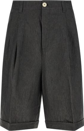 Jacquemus Grey Le Short Pastro Bermuda Shorts