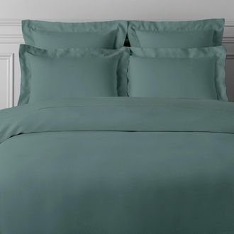 Blanc Avenue Funda de edred&oacute;n 240x220 cm sat&eacute;n de algod&oacute;n celad&oacute;n