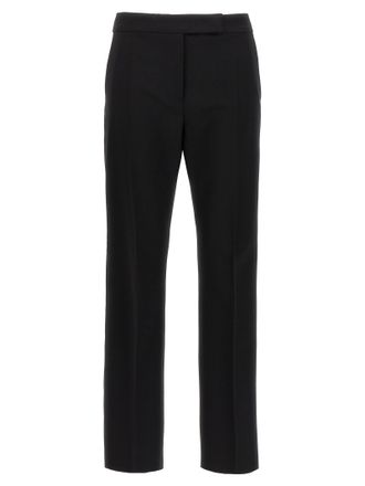 Max Mara Black Virgin Wool Dress Womens Pants