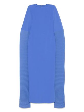Solace London Maxi-jurk met print - Blauw