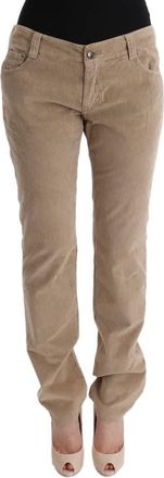 Ermanno Scervino Cotton Velvet Regular Fit Womens Pants