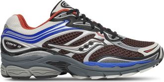 Saucony Mens Progrid Omni 9 - Running Shoes Navy/Green/Cream Size 10.0