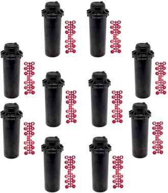 Hunter Pack 10 Aspersor De Riego Pgp-adj 3/4 Alcance 6,4-15,8 M Aspersor Ajustable Profesional