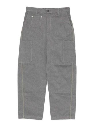 Givenchy Denim Pants With Front Seams