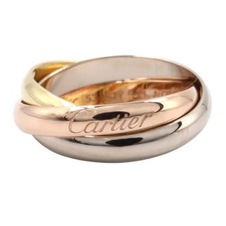 Cartier Gold Silver Yellow Gold (18K) Pink Gold (18K) White Gold (18K) Band Ring (Pre-Owned)