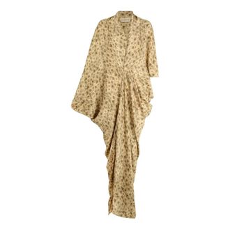 Cortana Oversize Maxi Dress - female - Cortana - Maxi Dresses - Yellow - M - Dresses