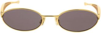 Bottega Veneta Sunglasses, unisex, Yellow, Size: 64 MM Stylish Sunglasses for Fashionable Look