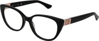 Guess Accessoires, Dames, Zwart, ONE Size, Zwarte Cat Eye Optische Frames