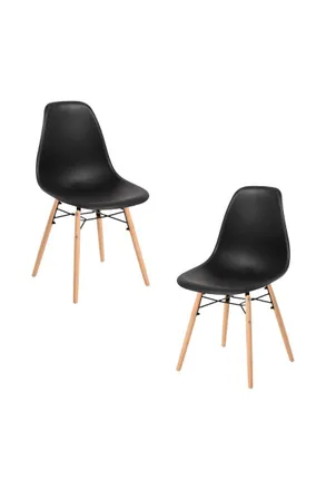 Regalos Miguel Packs Sillas Comedor - Pack 2 Sillas Besy - Negro