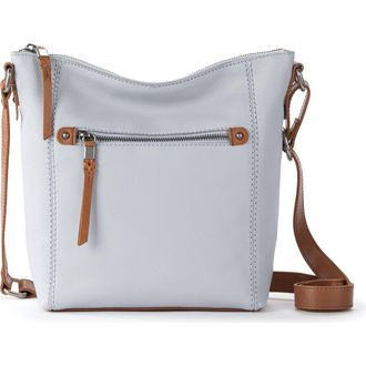 The Sak Ashland Leather Crossbody Bag in Powder Blue at Nordstrom