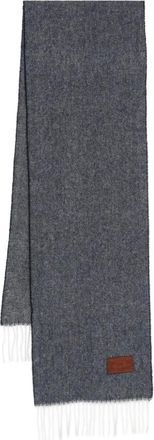 The Bridge fringed scarf - women - Fabric - One Size - Grey